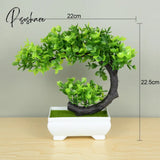 Artificial Plants Bonsai Small Tree Pot Fake Plant Flowers Potted Ornaments For Home Room Table