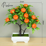 Artificial Plants Bonsai Small Tree Pot Fake Plant Flowers Potted Ornaments For Home Room Table