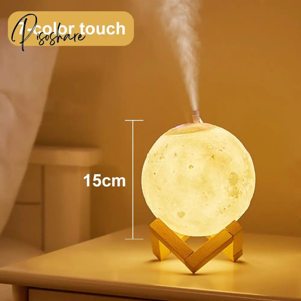 Astronaut Figurines Home Decoration Space Man Miniature Night Light Humidifier Cold Fog Machine