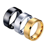 Titanium Steel Frosted Ring Stainless Steel Men's Brushed Ring Ring Jewelry