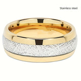 1pc Stainless Steel Ring For Men Women Wedding Engagement Couple Ring