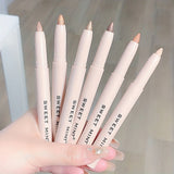 [15 Colors Glitter Eyeliner Pen] 15 colors Glitter Rotating Eyeliner Pen for Eyelid Brightening and Nose and Eye Low Saturation - Long-Lasting and Smudge-Proof For Music Festival