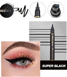 Big Seal Stamp Liquid Eyeliner Pen Waterproof Fast Dry Black Eye Liner Pencil With Cosmetic