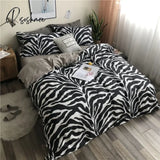 Black Aesthetic Bed Sheet Cotton Boys Leopard New Luxury Bedding Dark Ideas Nordic Kids Boy Zebra Sabanas Comforter Bedding Sets