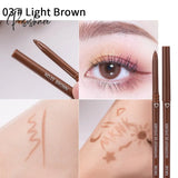 Black Brown Quick-Drying Eyeliner Waterproof Liquid Gel Pen Long Lasting Smooth Pencil Not Blooming