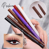 Black Brown Quick-Drying Eyeliner Waterproof Liquid Gel Pen Long Lasting Smooth Pencil Not Blooming