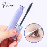 Black Mascara 4D Silk Fiber Waterproof Extra Volume Smudge-Proof Curling Lengthening Eyelash