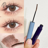 Black Mascara Ultra-Fine Brush Head Thick Long Curling Lengthen Waterproof Natural Non-Smudge