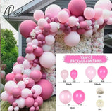 Blue Silver Metal Balloon Garland Arch Wedding Birthday Balloons Decoration Party Latex For Kids