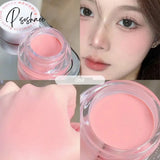 Blush Cream Nude Pink Natural Makeup Cheek Contour Lasting Matte Velvet Mousse Mud Peach Rouge Tint