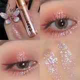 Bright Highlight Diamond Eye Shadow Metal Liquid Eyeshadow Shimmer And Shine Glow Glitter Single