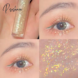 Bright Highlight Diamond Eye Shadow Metal Liquid Eyeshadow Shimmer And Shine Glow Glitter Single