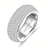 1pc Titanium Steel Ring For Man And Women, For Couple