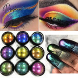 Chameleon Monochrome Eyeshadow Metallic Glitter Eye Shadow Palette Powder Radiant Pigment Shiny