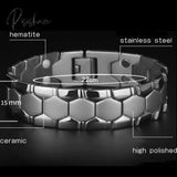 Charm Bracelet Health Energy Bangle Arthritis Twisted Magnetic Exquisite Bracelet Male Gift Power