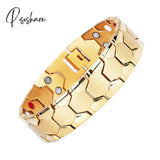 Charm Bracelet Health Energy Bangle Arthritis Twisted Magnetic Exquisite Bracelet Male Gift Power