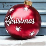 Christmas 60Cm Outdoor Inflatable Ball Made Pvc Giant Large Balls Tree Decorations Toy Xmas Gifts