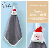 Christmas Cake Shape Towel Dinner Decor New Year Decorations For Home Ornaments Navidad Noel