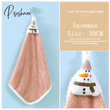 Christmas Cake Shape Towel Dinner Decor New Year Decorations For Home Ornaments Navidad Noel