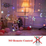Christmas Decor String Garland Curtain Light Led For Wedding Home Tree Ornament Navidad Xmas Gift