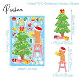 Christmas Window Sticker Merry Decorations For Home Xmas Navidad Natal Noel Gift Ornament New Year