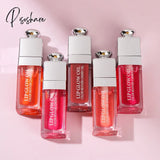 Clear Fashion 6Ml Crystal Jelly Moisturizing Lip Oil Plumping Gloss Sexy Plump Glow Tinted Plumper