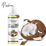 Coconut Oil Sooth Dry Skin Lighten Fine Lines Face Massage Nourishes Hair Removes Frizz Care