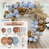 Coffee Brown Balloon Garland Arch Kit Wedding Birthday Party Decor Kids Baloon Baby Shower Globos