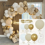 Coffee Brown Balloon Garland Arch Kit Wedding Birthday Party Decor Kids Baloon Baby Shower Globos