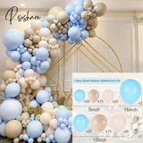 Coffee Brown Balloon Garland Arch Kit Wedding Birthday Party Decor Kids Baloon Baby Shower Globos