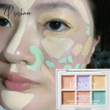 Concealer Palette Long-Lasting Moisturize Cream Bronzer Contouring Brightening Highlighter Face