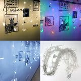 Curtain Led String Lights 8 Modes Christmas Balls Light Decoration Holiday Wedding Fairy Garland