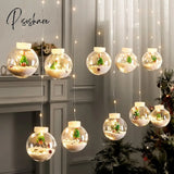 Curtain Led String Lights 8 Modes Christmas Balls Light Decoration Holiday Wedding Fairy Garland