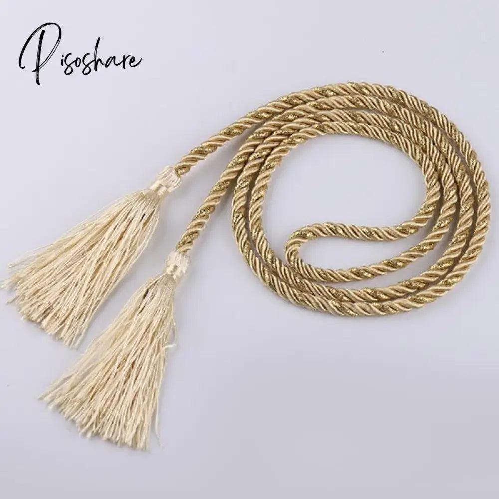 Curtain Tassel Accessories Brushes Curtain Rope Decorative Straps Tassel Pendant 12 Colors