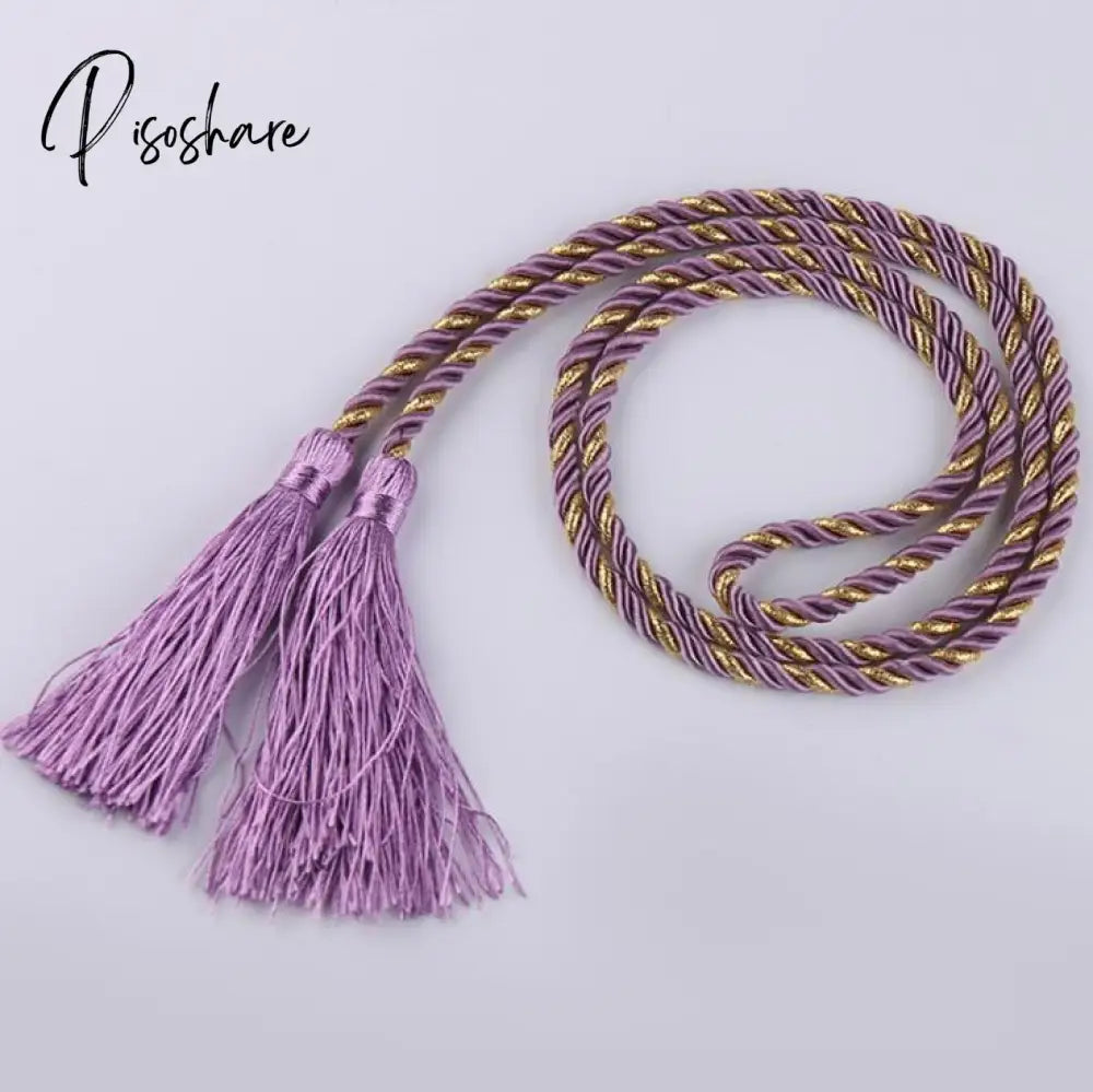 Curtain Tassel Accessories Brushes Curtain Rope Decorative Straps Tassel Pendant 12 Colors Purple