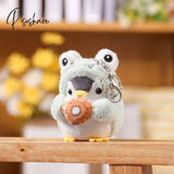 Cute Penguin Doll Keys Keychain Girls Cartoon Car Keyring Kawaii Women Bag Accessories Creative