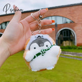 Cute Penguin Doll Keys Keychain Girls Cartoon Car Keyring Kawaii Women Bag Accessories Creative