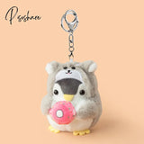 Cute Penguin Doll Keys Keychain Girls Cartoon Car Keyring Kawaii Women Bag Accessories Creative