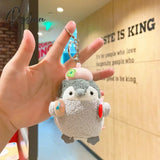 Cute Penguin Doll Keys Keychain Girls Cartoon Car Keyring Kawaii Women Bag Accessories Creative