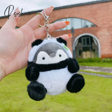 Cute Penguin Doll Keys Keychain Girls Cartoon Car Keyring Kawaii Women Bag Accessories Creative