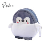 Cute Penguin Doll Keys Keychain Girls Cartoon Car Keyring Kawaii Women Bag Accessories Creative