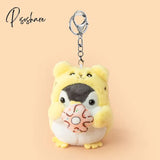 Cute Penguin Doll Keys Keychain Girls Cartoon Car Keyring Kawaii Women Bag Accessories Creative