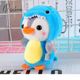 Cute Penguin Doll Keys Keychain Girls Cartoon Car Keyring Kawaii Women Bag Accessories Creative