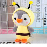 Cute Penguin Doll Keys Keychain Girls Cartoon Car Keyring Kawaii Women Bag Accessories Creative