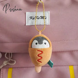 Cute Penguin Doll Keys Keychain Girls Cartoon Car Keyring Kawaii Women Bag Accessories Creative