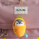 Cute Penguin Doll Keys Keychain Girls Cartoon Car Keyring Kawaii Women Bag Accessories Creative