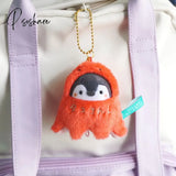 Cute Penguin Doll Keys Keychain Girls Cartoon Car Keyring Kawaii Women Bag Accessories Creative