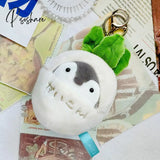 Cute Penguin Doll Keys Keychain Girls Cartoon Car Keyring Kawaii Women Bag Accessories Creative