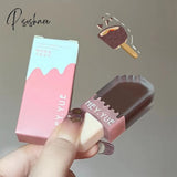 Cute Velvet Matte Lip Gloss Whitening Waterproof Long-Lasting Mud Ice Cream Lipstick For Women