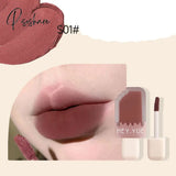 Cute Velvet Matte Lip Gloss Whitening Waterproof Long-Lasting Mud Ice Cream Lipstick For Women